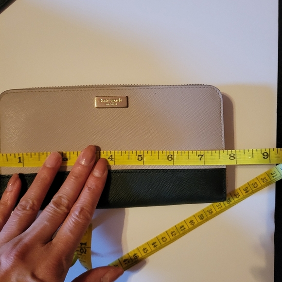 Kate Spade Laurel Two Tone Handbag & Wallet Set EUC. Career Neutral Work Jet Set - Picture 12 of 13